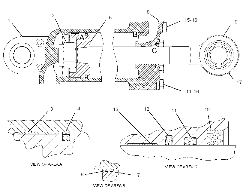 CYLINDER GP-BOWL 1313223 CAT