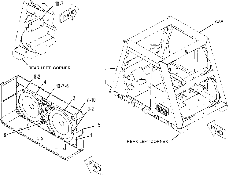 LAMP GP-PAYLOAD SIGNAL 2280939 CAT