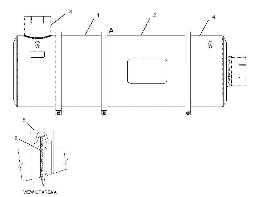 FILTER AS-DIESEL PARTICULATE 2536060 CAT