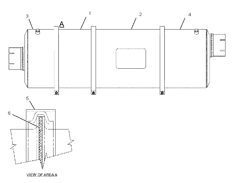 FILTER AS-DIESEL PARTICULATE 2536061 CAT