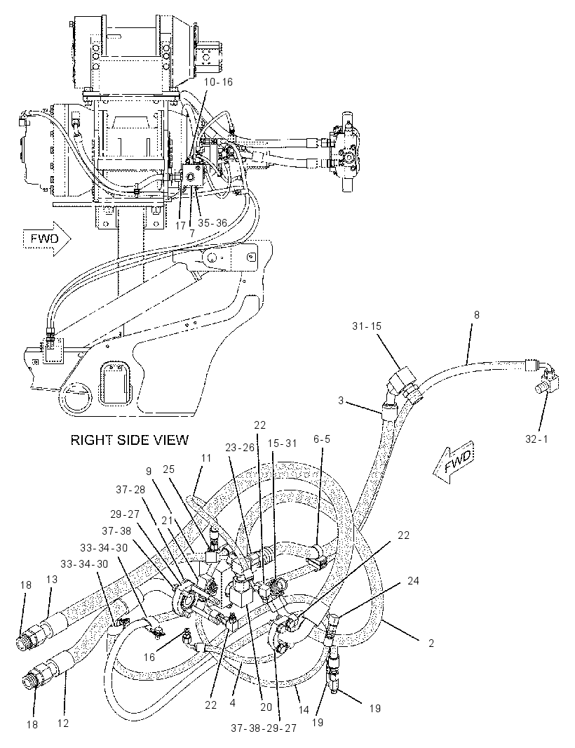LINES GP-WINCH 1986956 CAT