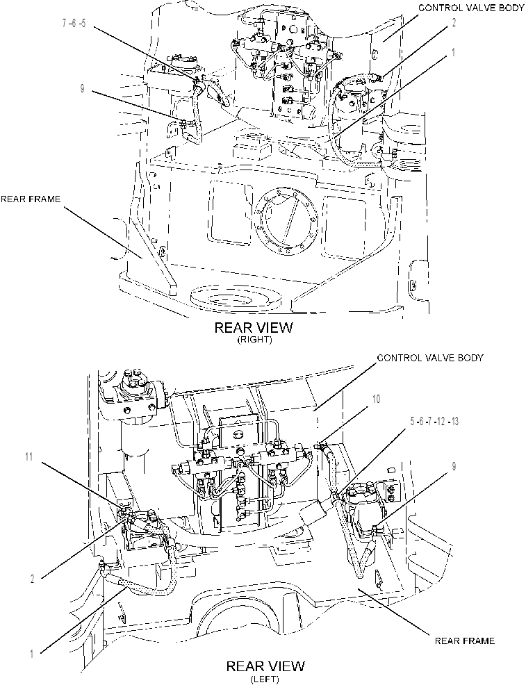 LINES GP-PAYLOAD MONITOR HYD 1666026 CAT