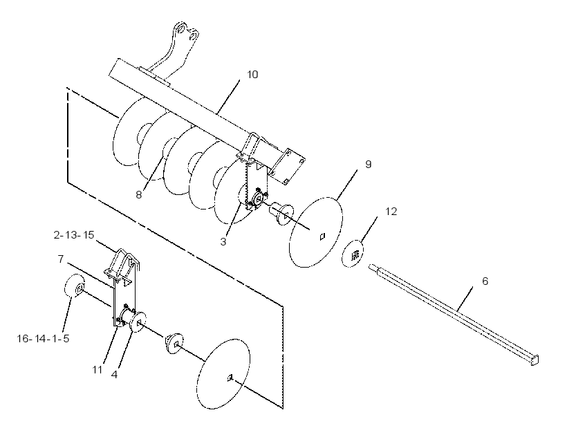 DISC GP-BLADE 2447011 CAT
