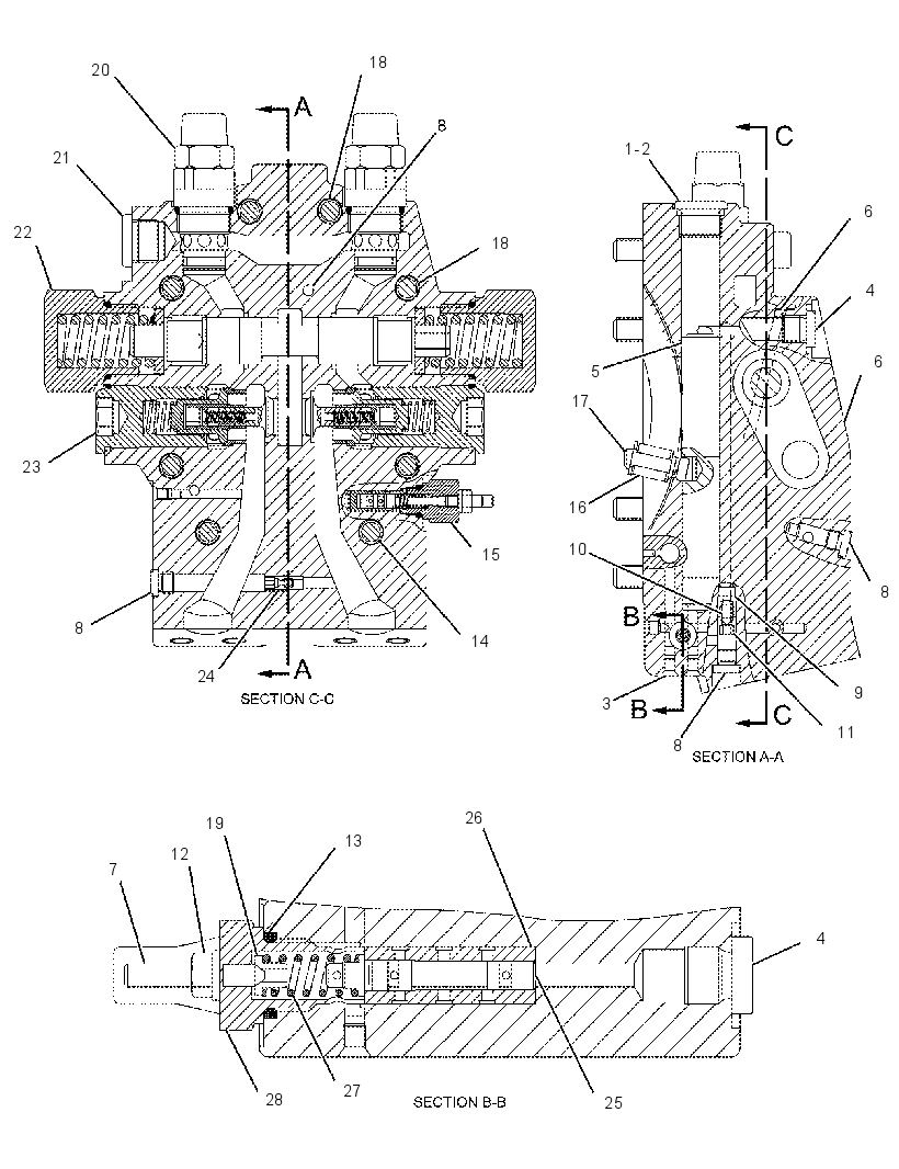 HEAD GP-MOTOR 2528086 CAT