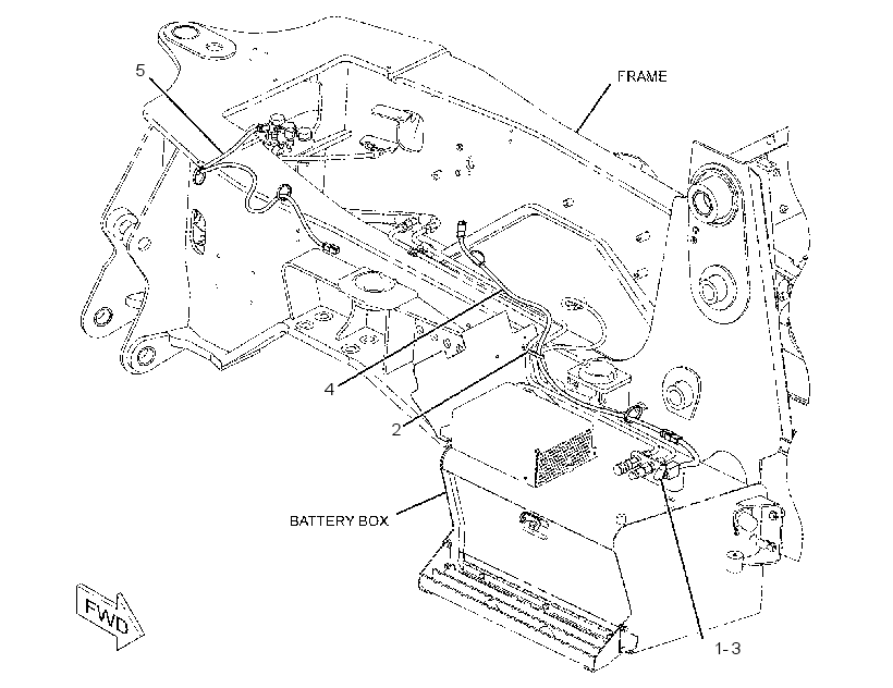 WIRING GP-HYDRAULIC CONTROL 2443441 CAT
