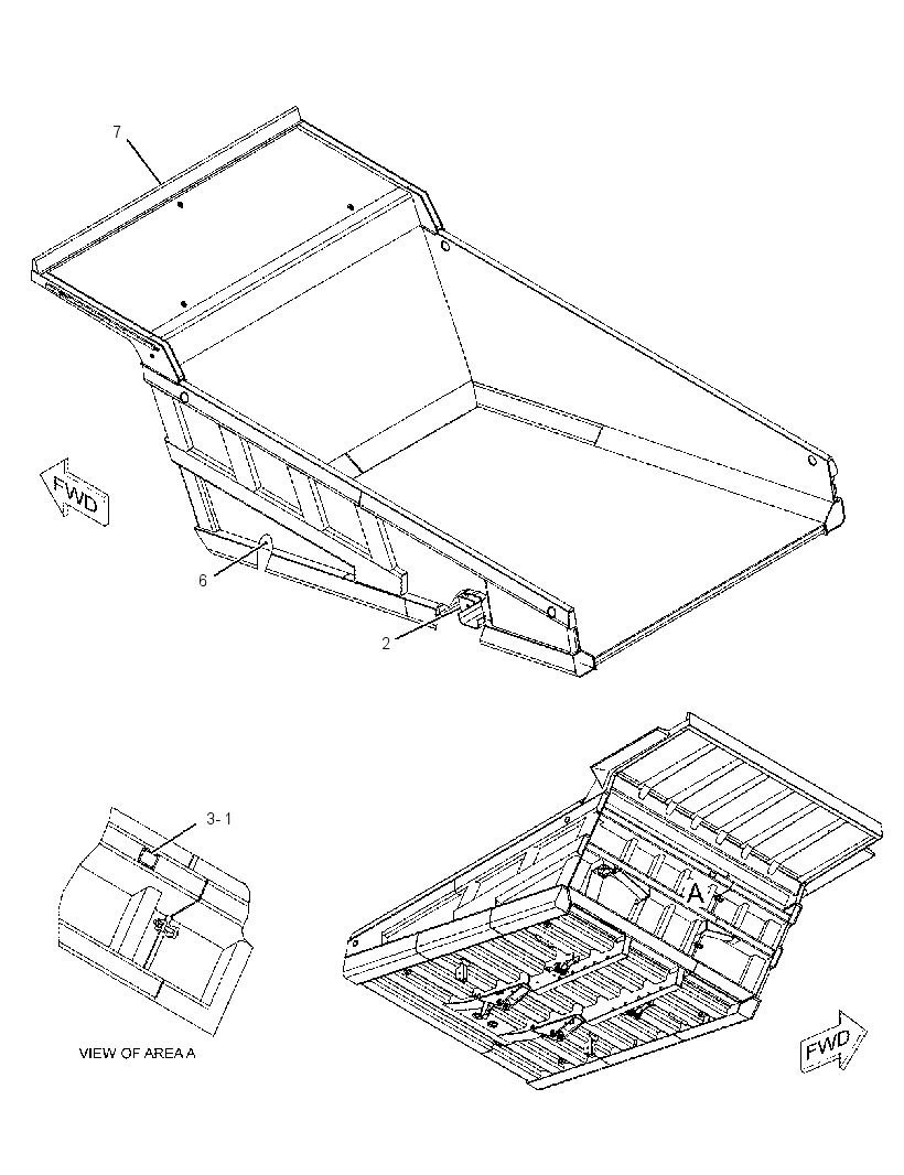 BODY & CANOPY AS 2469894 CAT