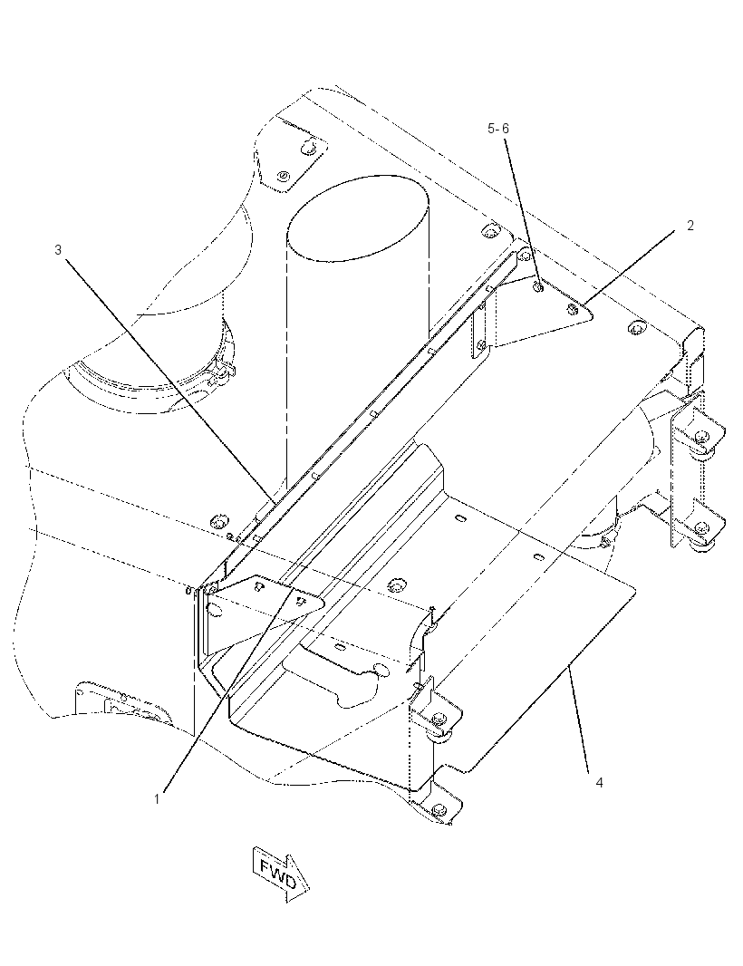 DEFLECTOR GP-HOOD 2397447 CAT