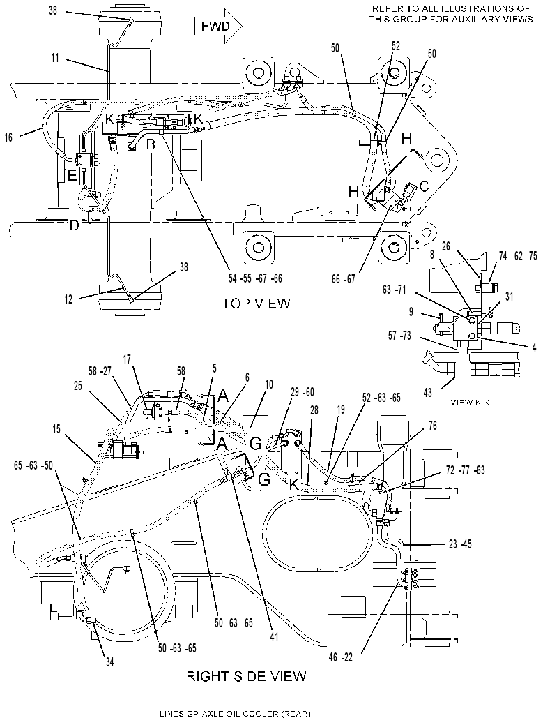 COOLER GP-AXLE OIL 2Q8529 CAT