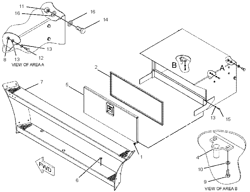 STEP GP-TOOL BOX 2070356 CAT