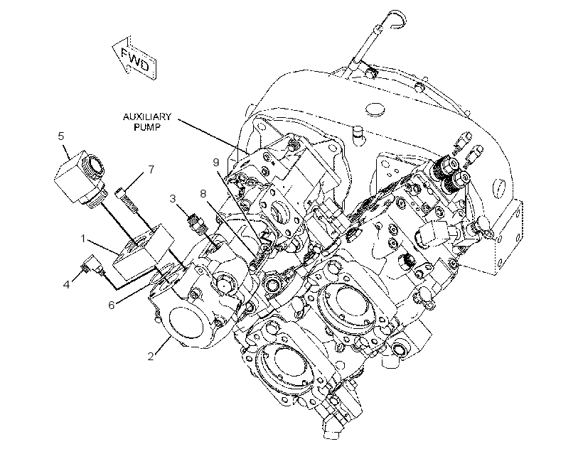 PUMP & MTG GP-GENERATOR 2418821 CAT