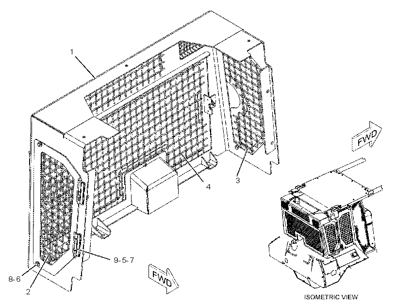 SCREEN GP-CAB 2390854 CAT