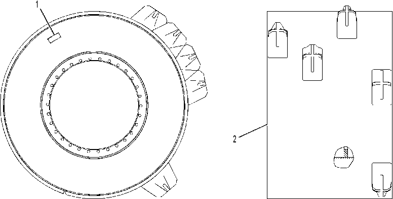 Колесо 2Z9903 CAT