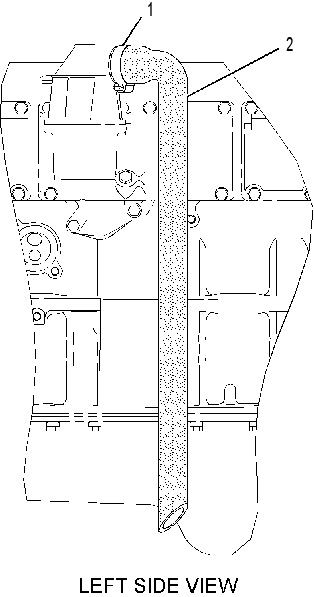 Система отвода газов 2299766 CAT