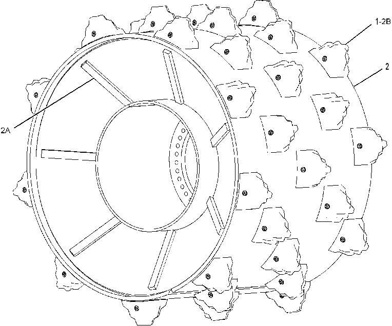 Колесо 2379943 CAT