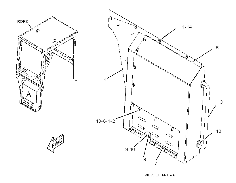 COVER GP-FRONT 2093651 CAT