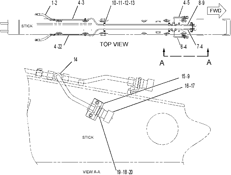 LINES AR-STICK 1500725 CAT