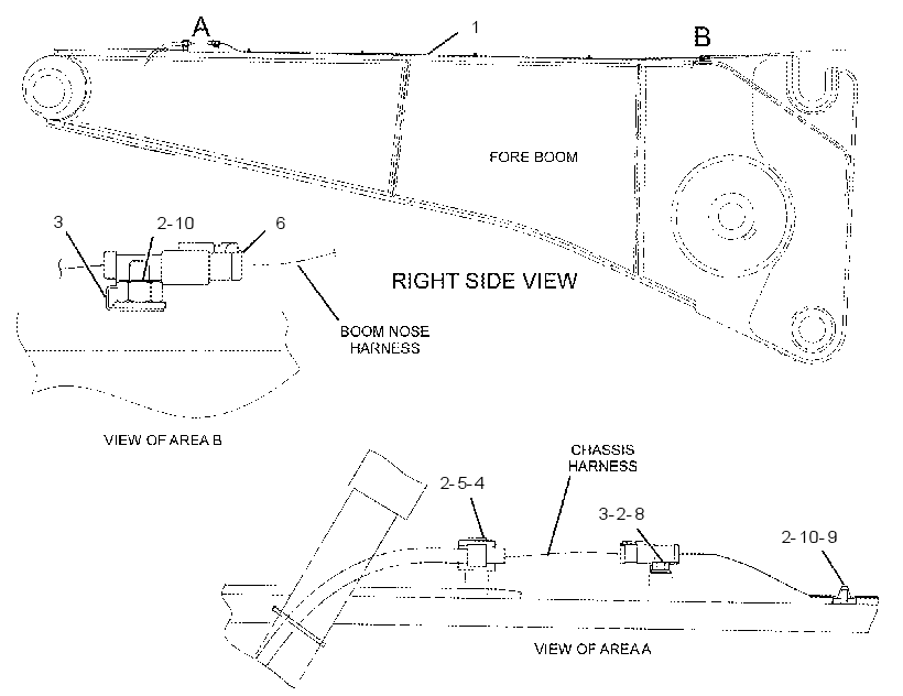 WIRING GP-BOOM 2345722 CAT