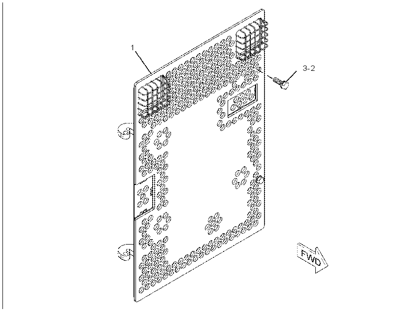 PLATE GP-RADIATOR 2416862 CAT