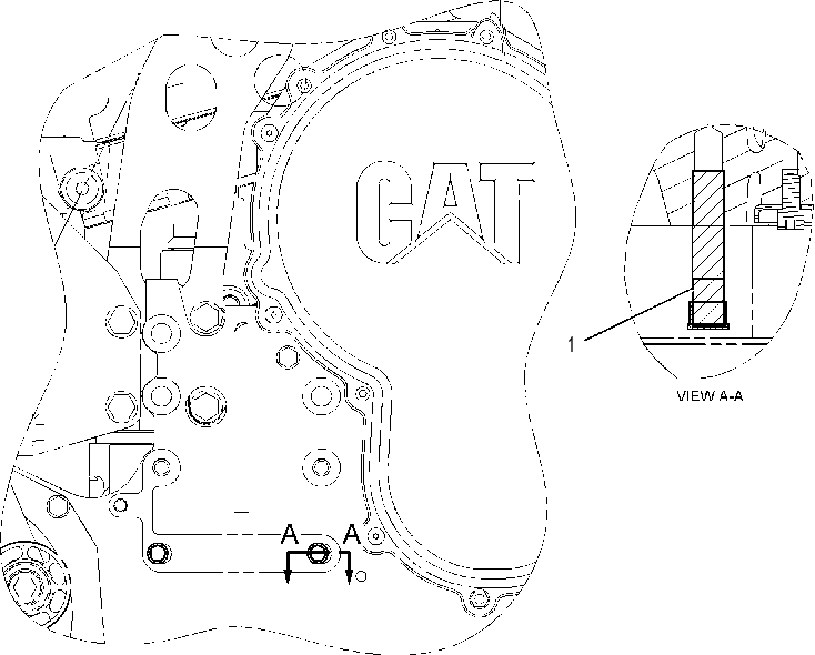 FASTENER GP-FAN DRIVE 2534530 CAT