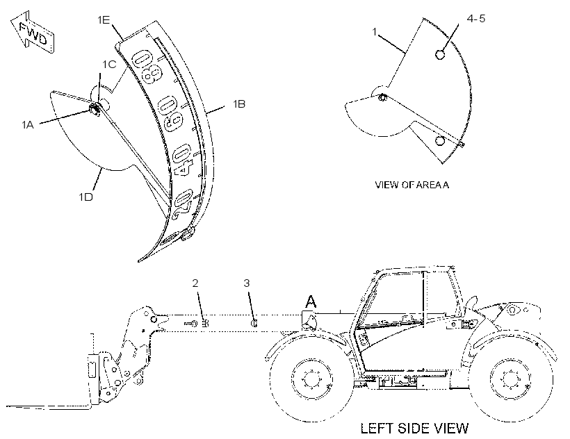 INDICATOR GP-RADIUS & ANGLE 2465391 CAT