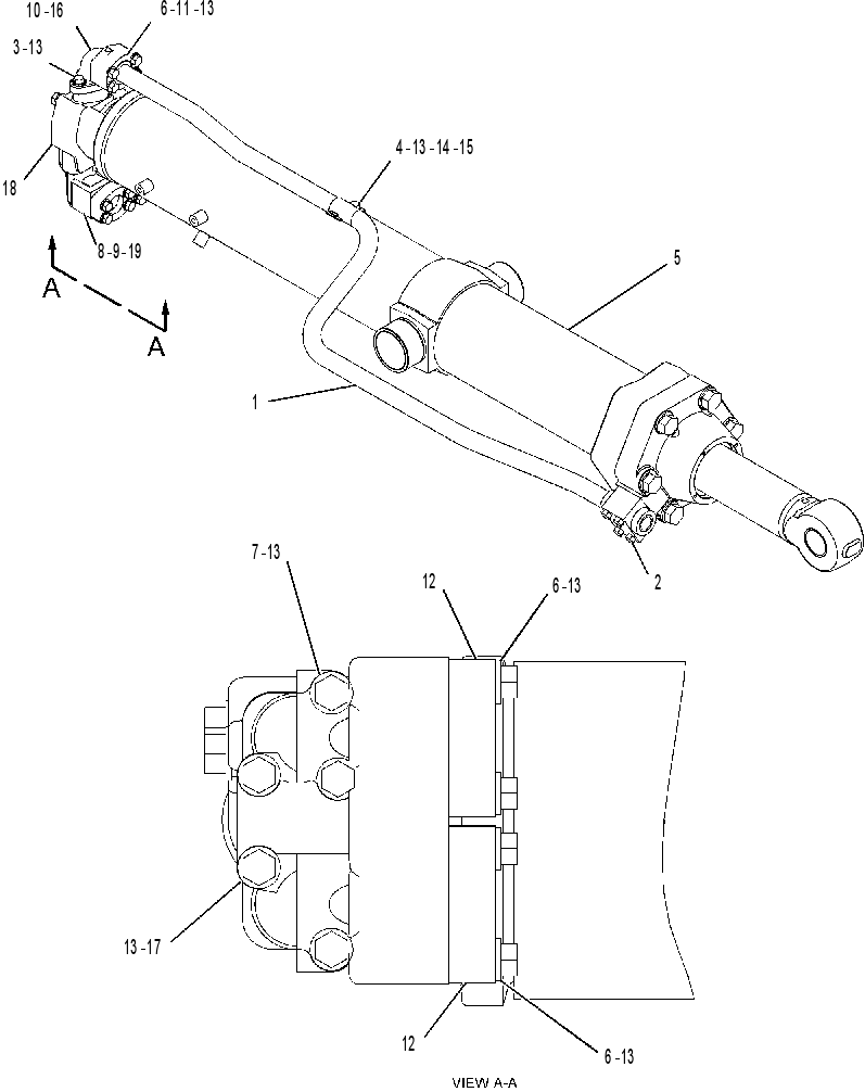 CYLINDER & VALVE GP-LIFT 2273319 CAT