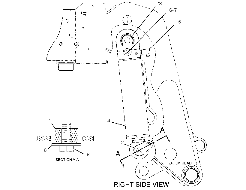 CYLINDER & MTG GP-TILT 2246947 CAT