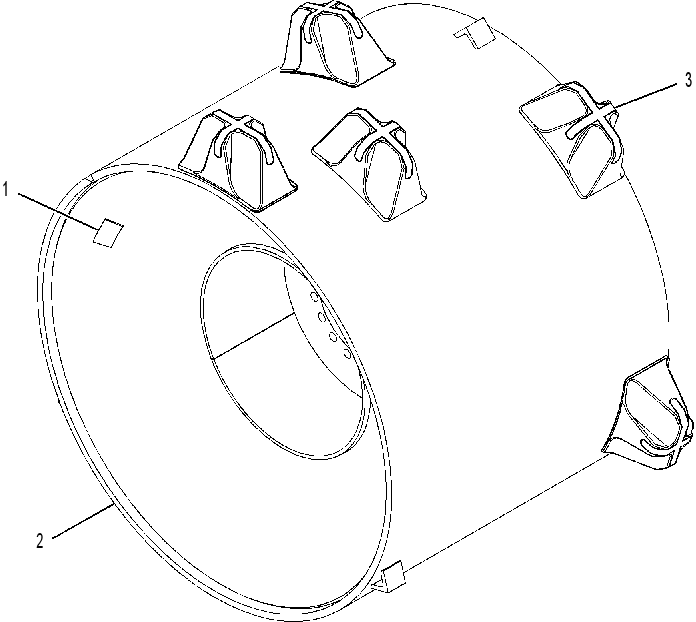 WHEEL AS-COMPACTOR 1360456 CAT