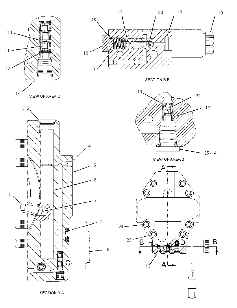 HEAD GP-MOTOR 1393331 CAT