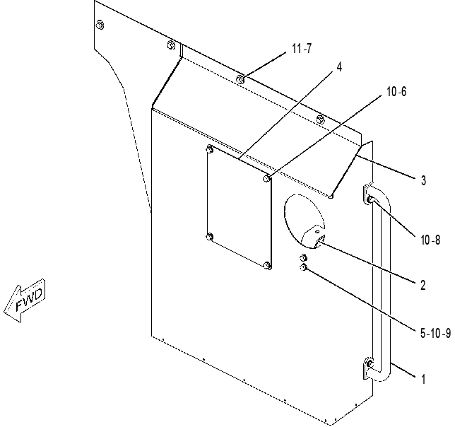 COVER GP-FRONT 2132942 CAT