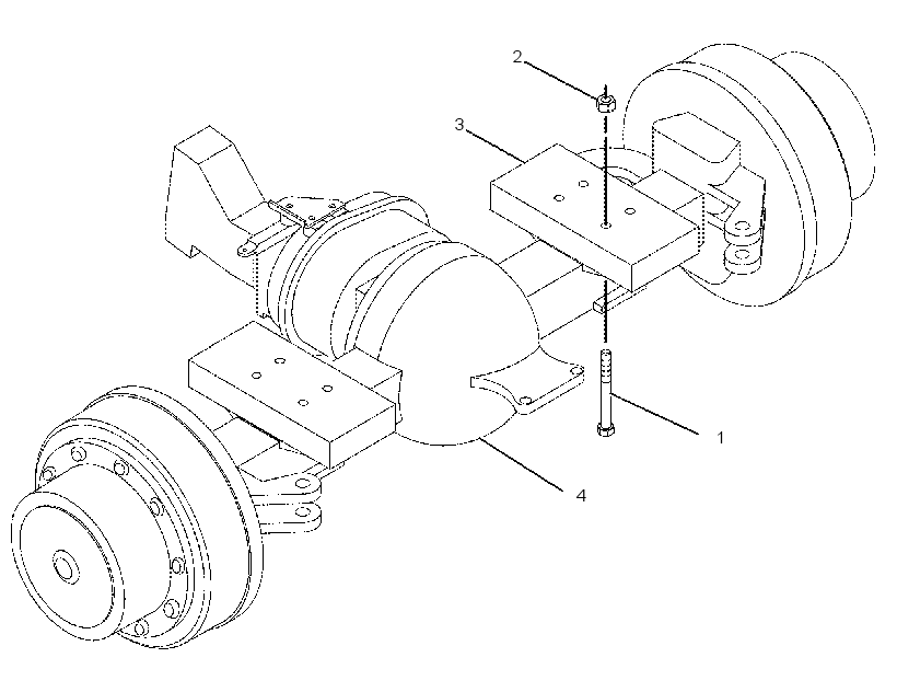 XMSN, AXLE & FINAL DRIVE GP 1258754 CAT