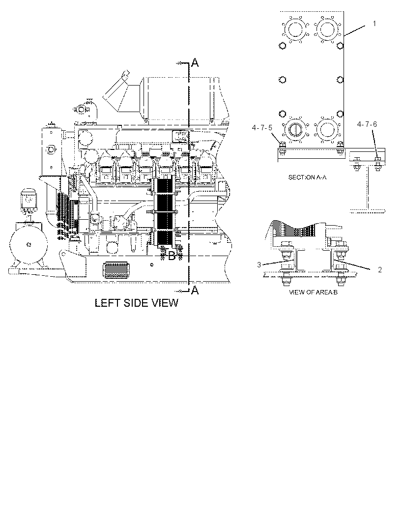 MOUNTING GP-HEAT EXCHANGER 1916471 CAT