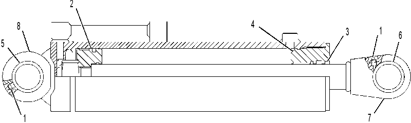 CYLINDER GP-TONG 2034209 CAT
