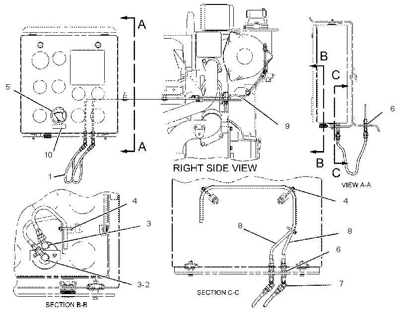 GAUGE GP-OIL FILTER PRESS DIFF 1308164 CAT