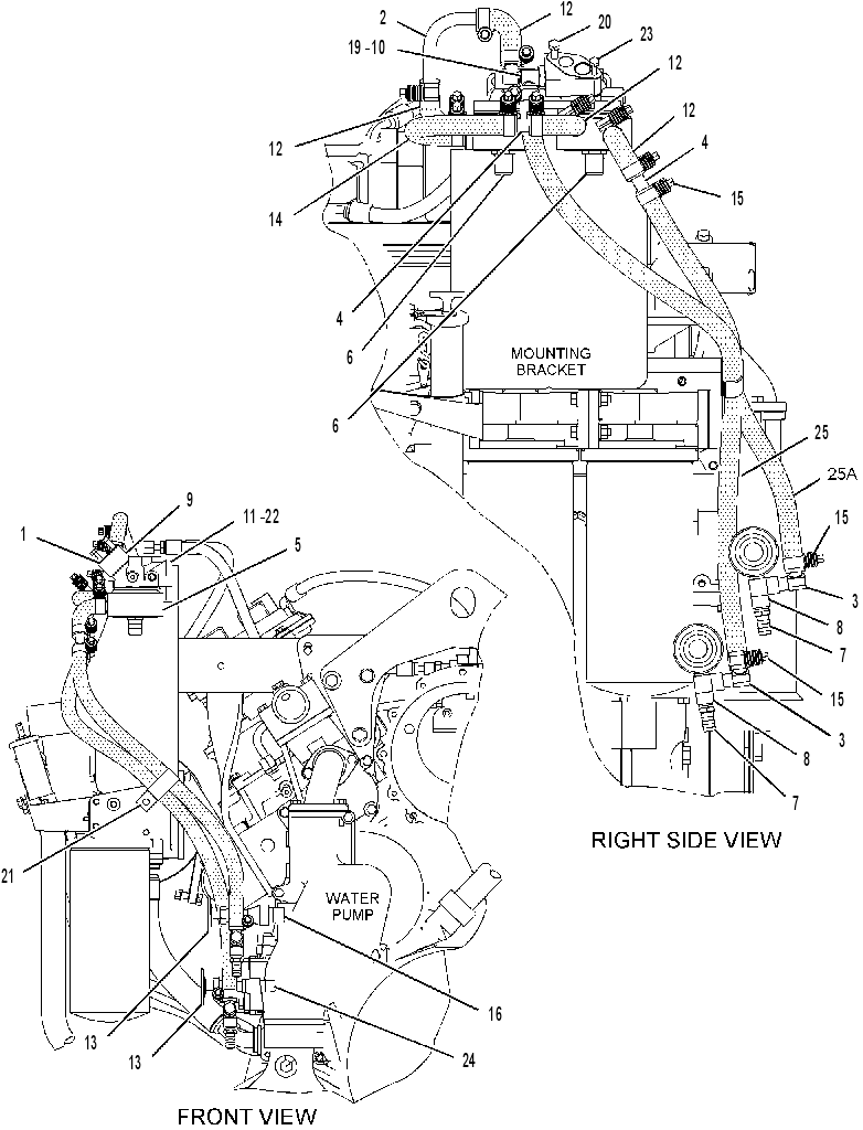 HEATER GP-FUEL 2369904 CAT