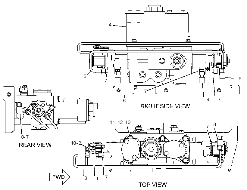 MANIFOLD & MTG GP-EJECTOR 2072675 CAT