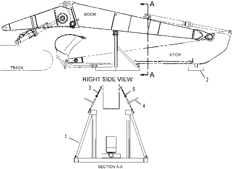 SUPPORT AR-BOOM & STICK 2286289 CAT