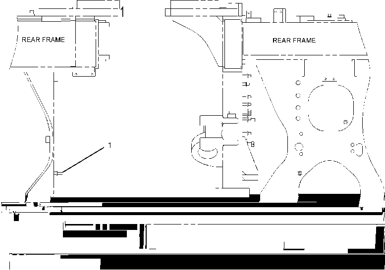 HARDWARE GP-REAR FRAME 1926116 CAT