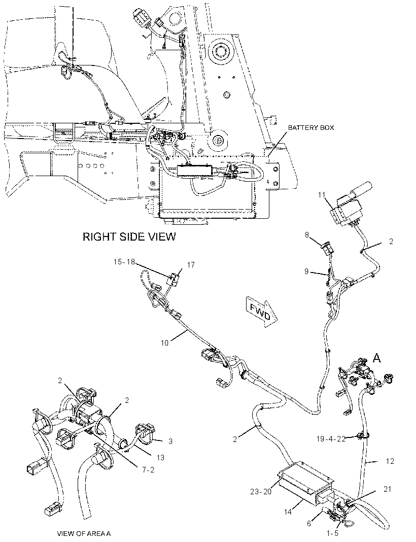 WIRING GP-AUTOSHIFT 2378037 CAT