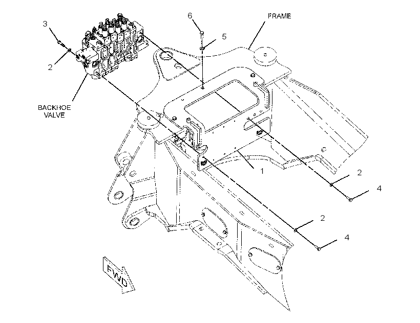 MOUNTING GP-BANK VALVE 2458765 CAT