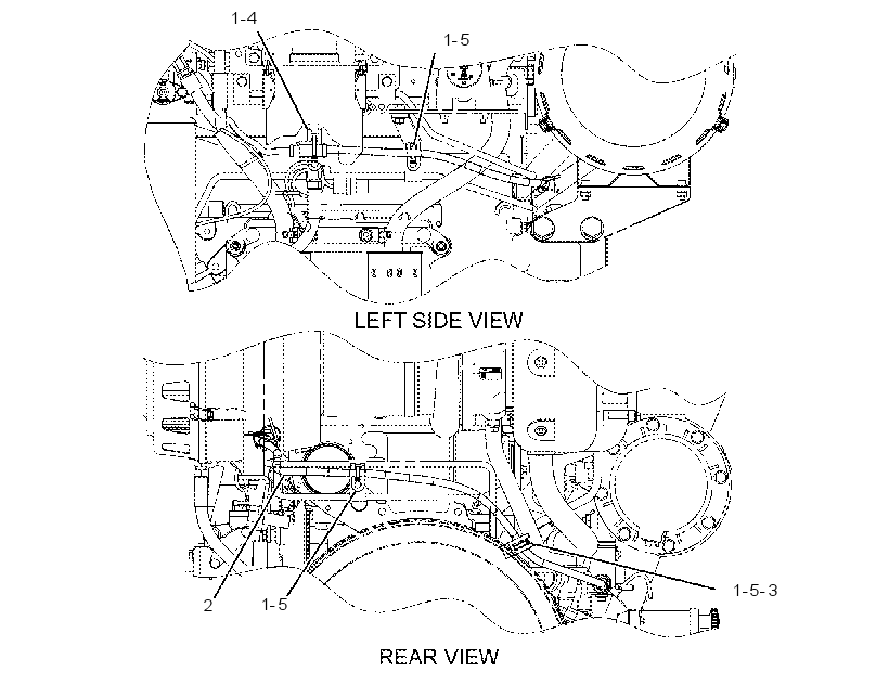 FASTENER GP-FUEL LINES 2470873 CAT
