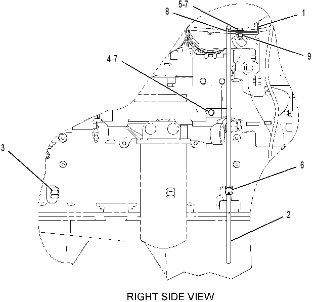 GUIDE GP-OIL LEVEL GAUGE 1257061 CAT