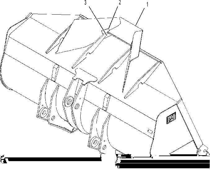 GUARD GP-BUCKET 2414039 CAT