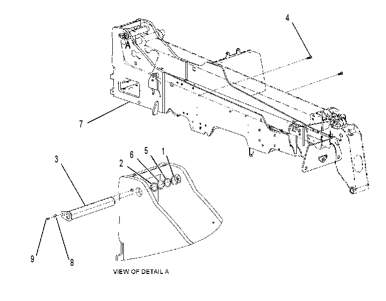 FRAME GP-MAIN 2513021 CAT