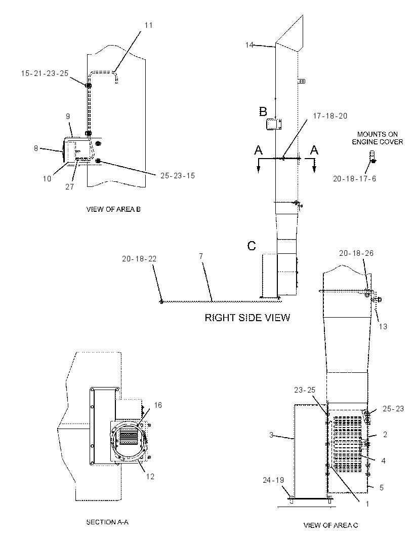 VENTILATION GP-PAVER 2393083 CAT