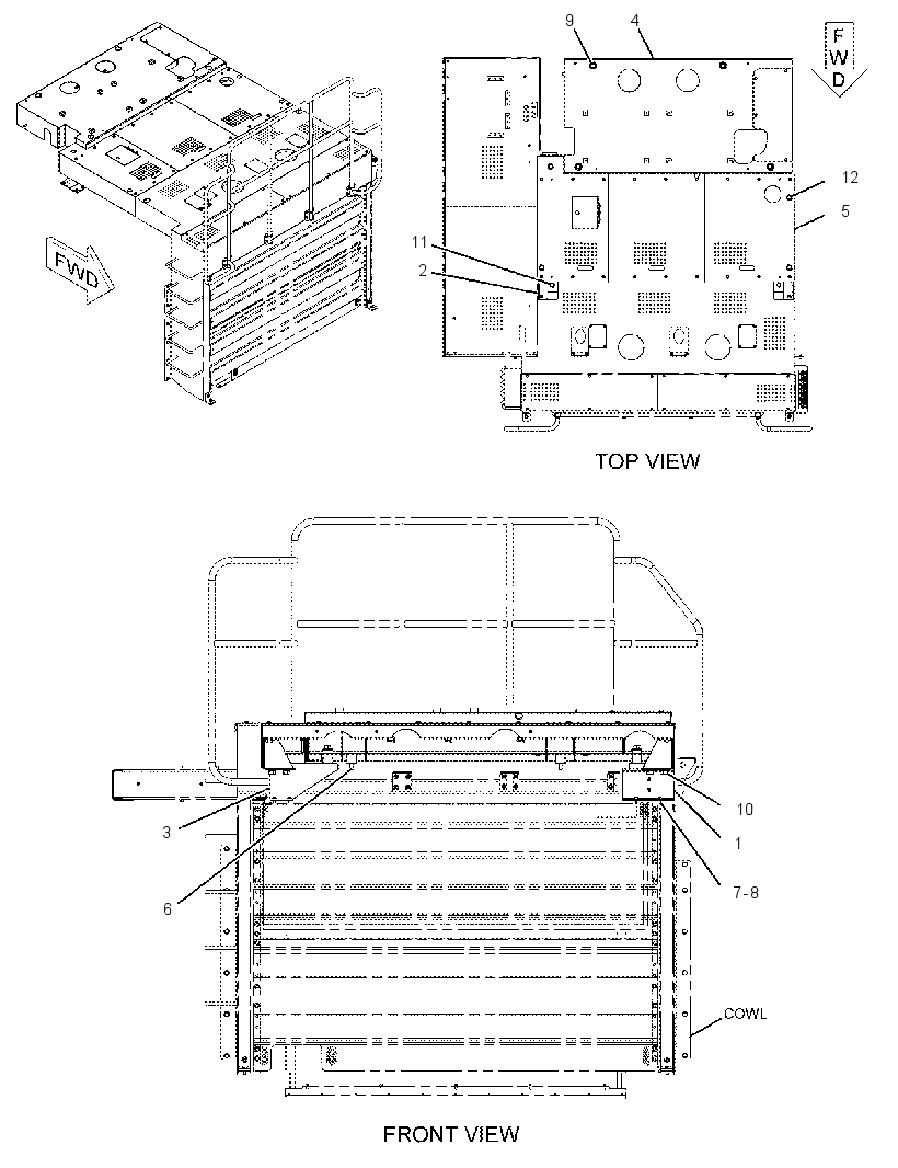 HOOD GP-TRUCK 2405434 CAT