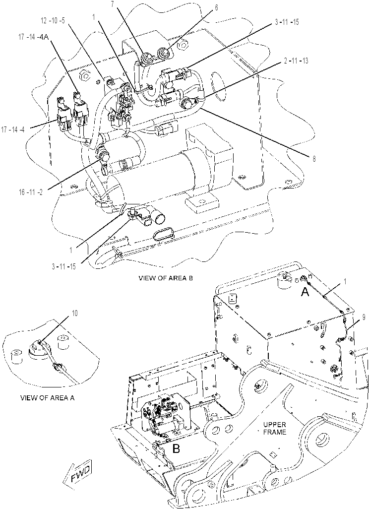 WIRING GP-REFUELING PUMP 2382112 CAT