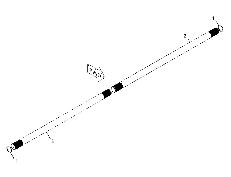 AXLE & MOUNTING GP 2430023 CAT