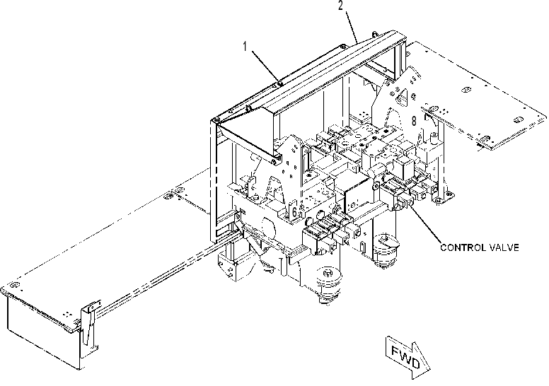 COVER GP-CONTROL VALVE 2232944 CAT