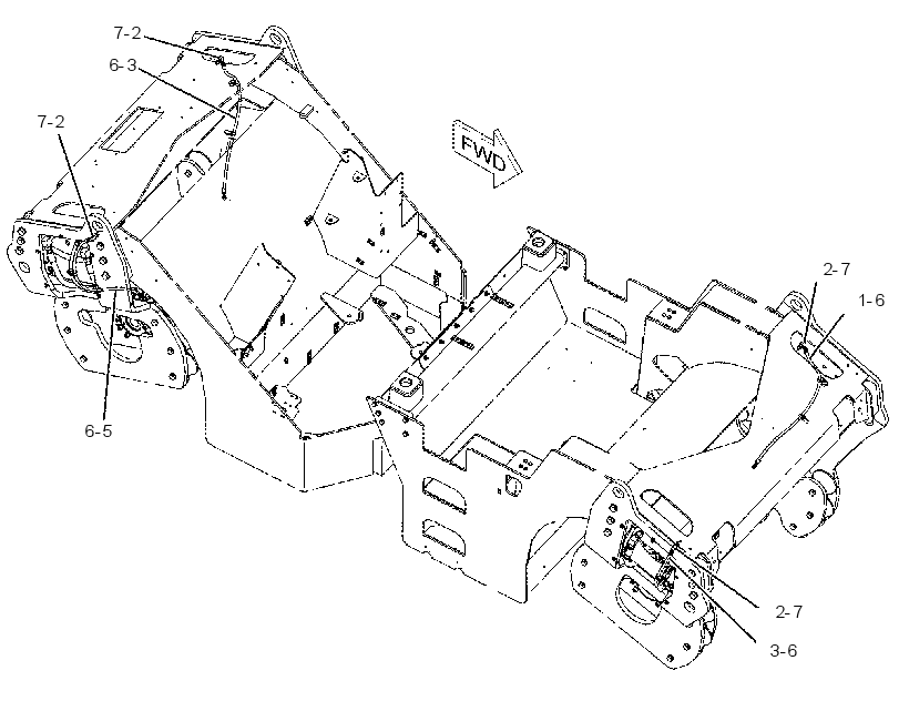 LINES GP-BRAKE & SHIFT 2279591 CAT