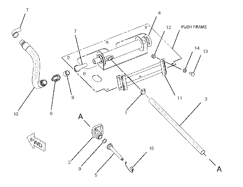 HOSE GP-SPRAY 2135478 CAT